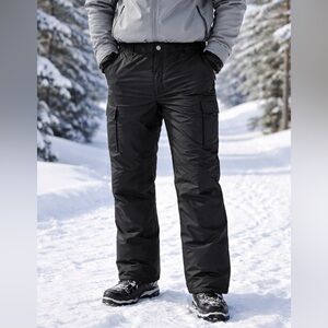 Black Ski Snowboard Pants